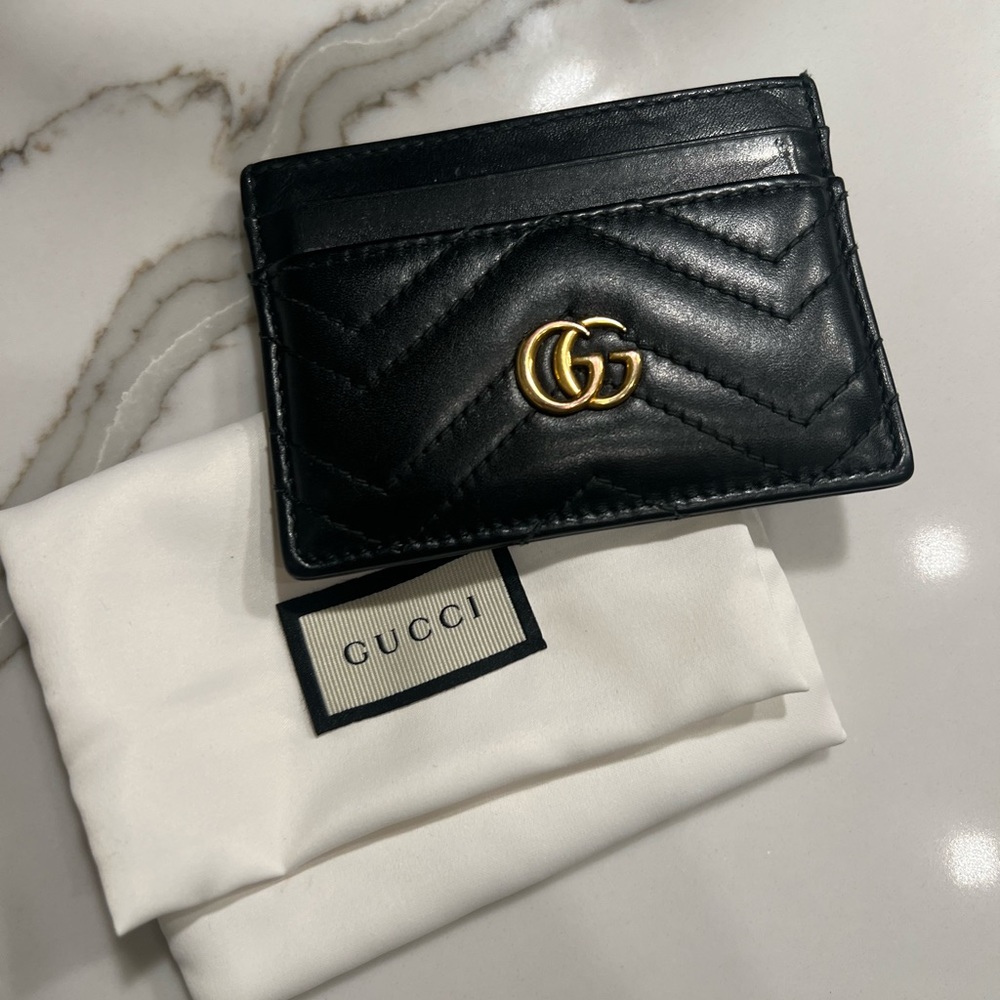 Gucci card holder in perfect condition
